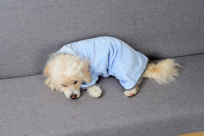 Microfiber Quick-Drying Pet Absorbent Towel - Dog Bathrobe and Bath Towel for Dogs and Cats