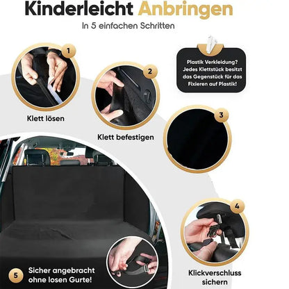 Waterproof Dog Back Seat Hammock