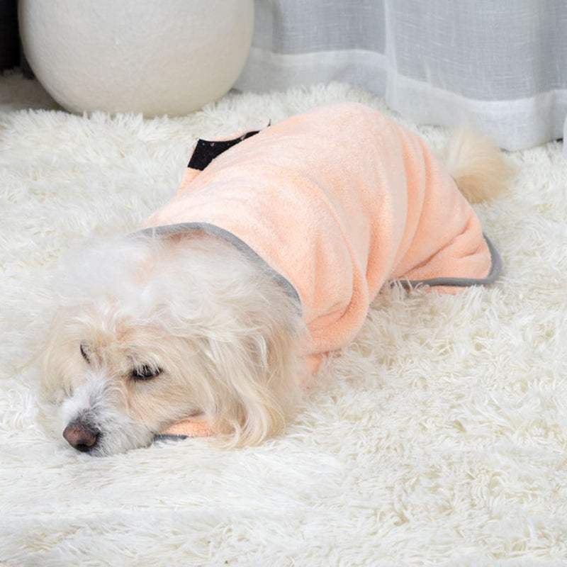 Microfiber Quick-Drying Pet Absorbent Towel - Dog Bathrobe and Bath Towel for Dogs and Cats